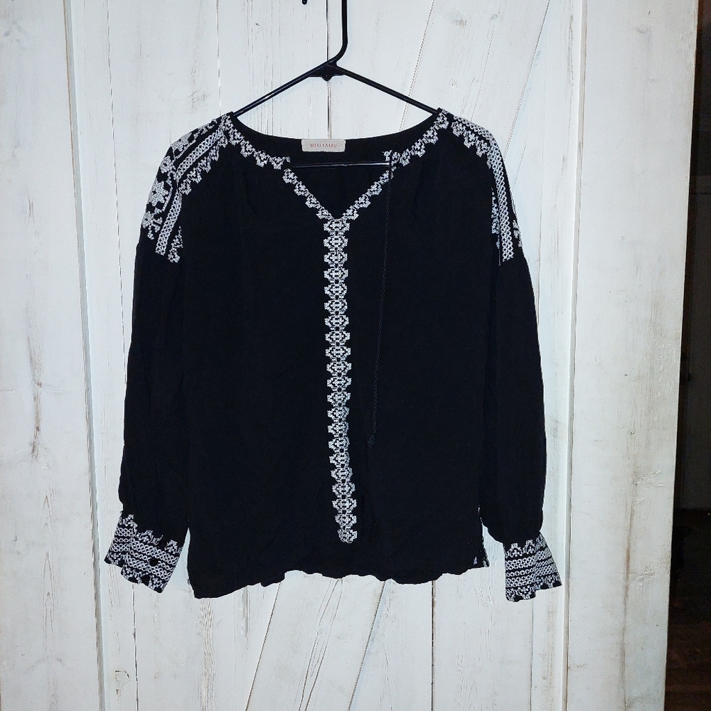 Solitaire long sleeve top